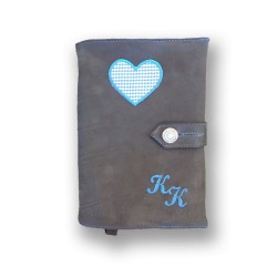 Kožený obal na knihu s...