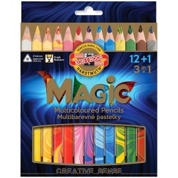 pastelky MAGIC 12 +1 ks