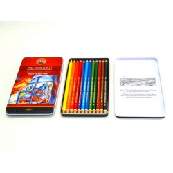 Sada Pastelek Polycolor 12 ks v plechovém pouzdře