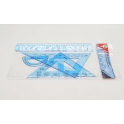 Sada 7502S geometrická modrá vzorce KOH-I-NOOR